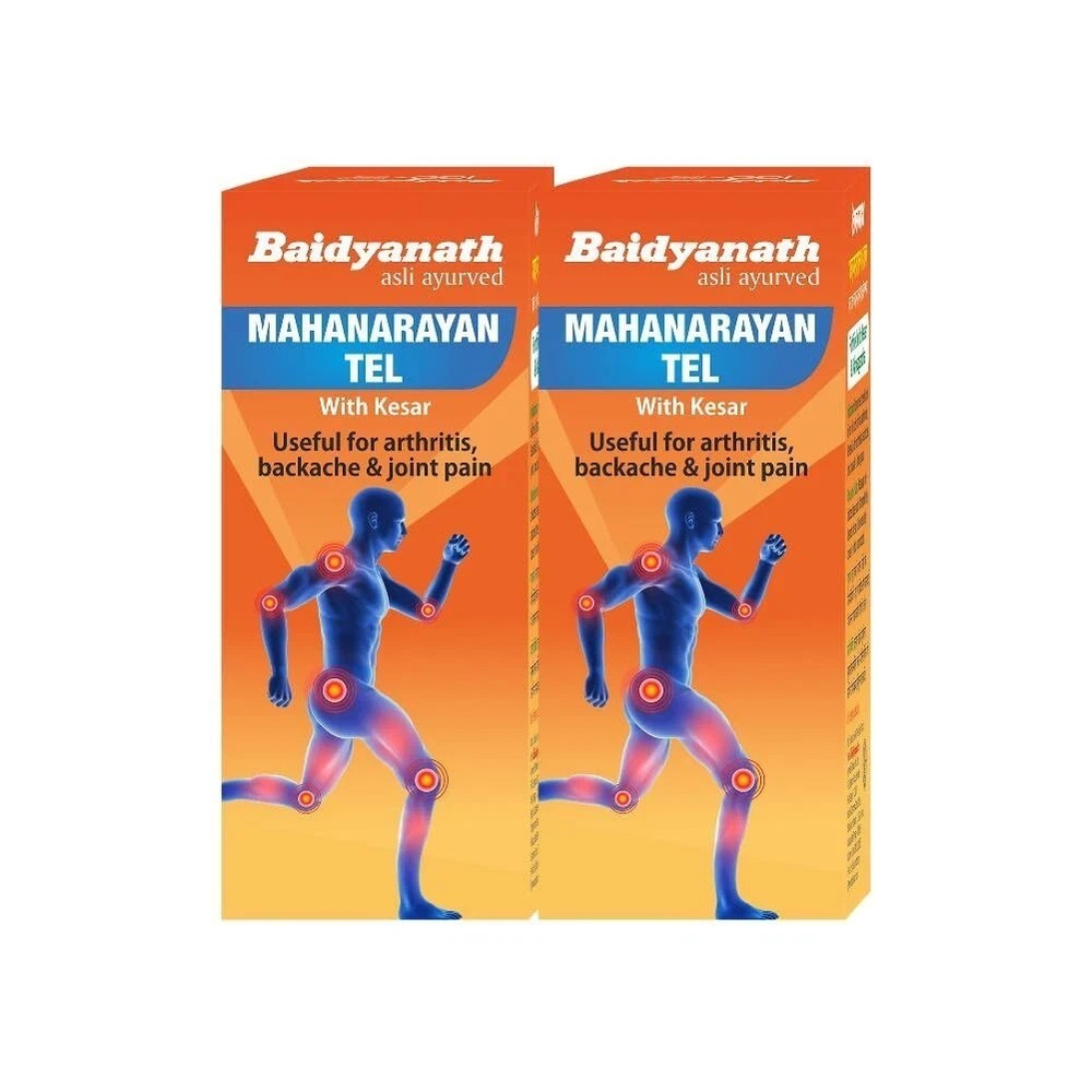 Baidyanath Mahanarayan Tel Massage Oil 100ml Each Set Of 2 e526