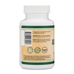 Ashwagandha Capsules 500mg, 120 Count – Adaptogen Stress Relief (20:1 Potency)