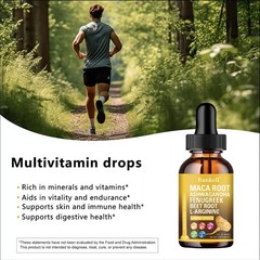Maca Root Liquid Drops Maintain Liver Intestinal Health Skin Health 60 ML US