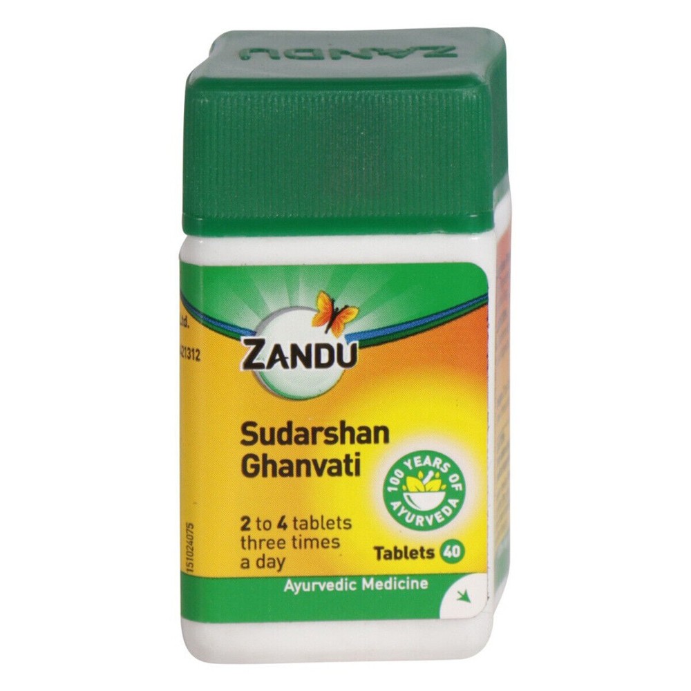 Zandu Sudarshan GhanVati 2 x 40 (80) Tabs Free Ship