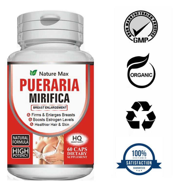 PURE PUERARIA MIRIFICA CAPSULES SUPPLEMENT 60 PILLS 5000mg