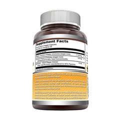 Amazing Formulas Turmeric Curcumin BioPerine 1500 mg 180 Veg Caps By Amazing Nut