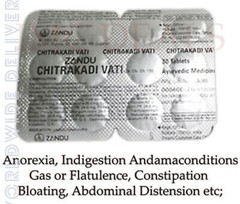 2 x Zandu Chitrakadi Vati 40 Tabs Free Ship