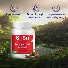 Sri Sri Tattva Lavangadi Vati – Respiratory Conditions 60 Tablets