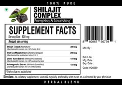 Irish Sea Moss Complex With Shilajeet, Ashwagandha, Lion’s Mane Mushroom Powder