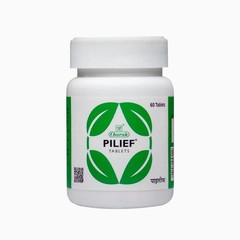 Charak Pilief Tablets 300 Tabs (5 x 60) for Piles Relief | Exp 09/2027 | USA