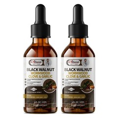 Parasite Cleanse Tincture/Extract-Wormwood, Black Walnut Hull, Clove 4oz