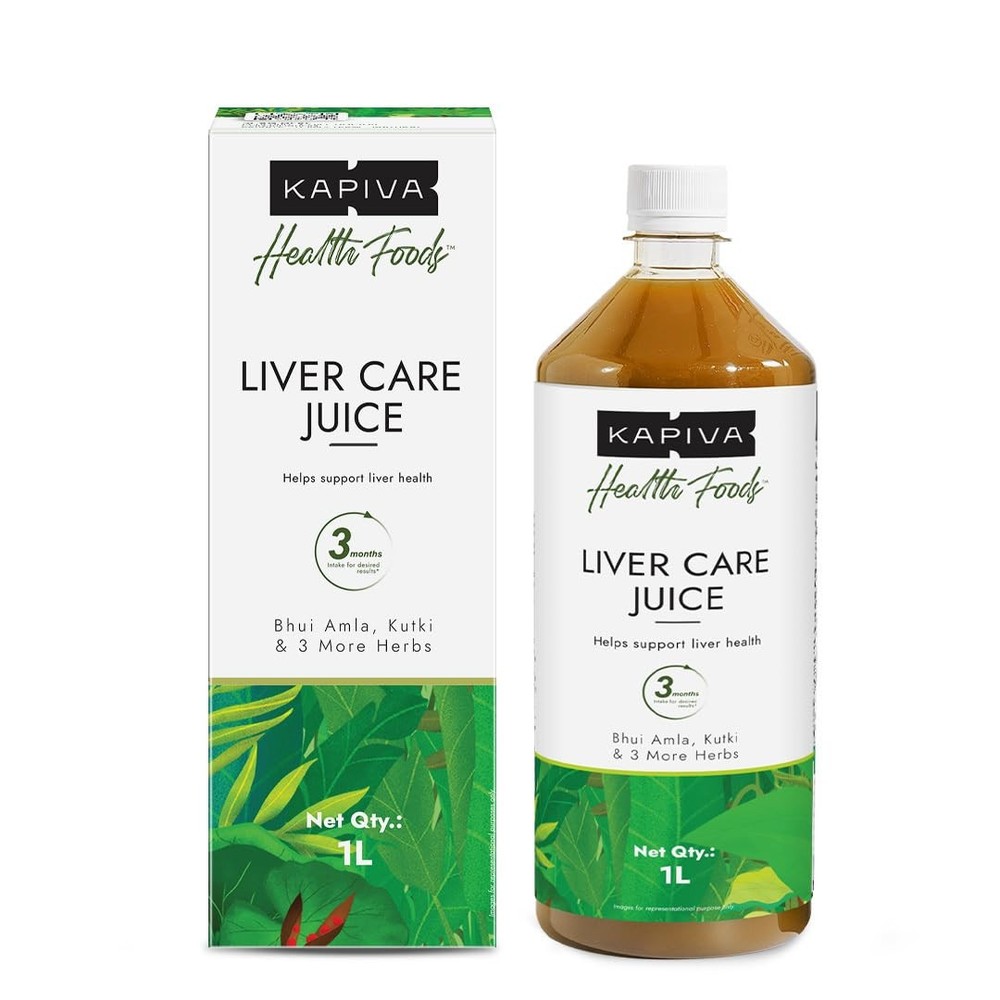 Kapiva Liver Care Juice (1L) | Anti-oxidant Rich Supplement With Ayurvedic herb