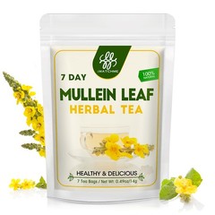 100% Natural Mullein Leaf Herbal Tea For Lung Cleansing Relief Cough Metabolism