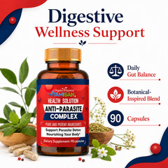 Parasite Cleanse & Detox Intestinal Herbal Dietary Capsule Pills Digestion 180 c