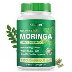 Moringa Powder Capsule,Natural Green Antioxidant Superfood from Pure MoringaLeaf