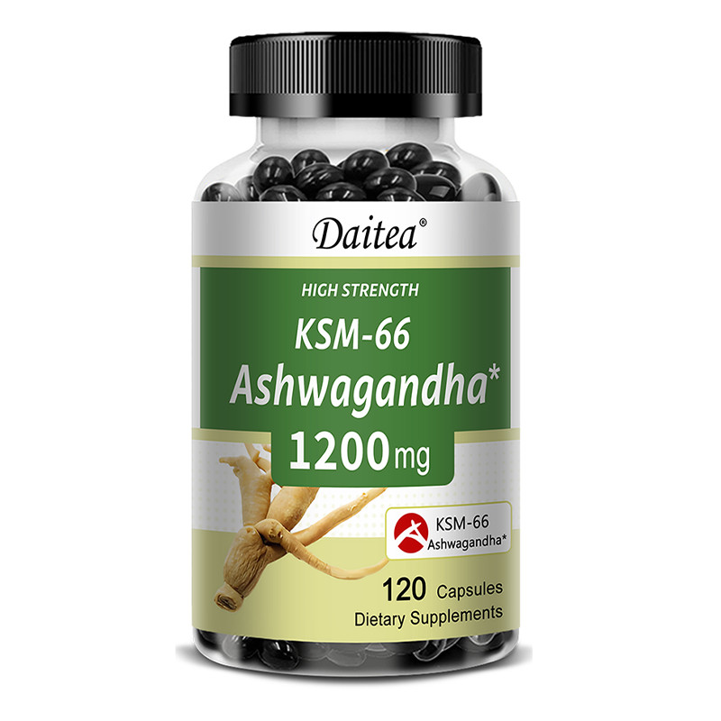 KSM-66 Ashwagandha 1200MG Maximum Strength 120 Capsules– Omnipotent Nutrition