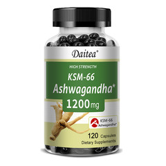 KSM-66 Ashwagandha 1200MG Maximum Strength 120 Capsules– Omnipotent Nutrition