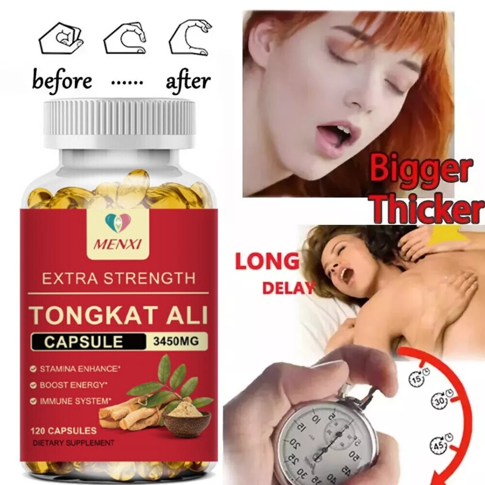 Male Enhancement Capsules Booster & Thicker Last Longer Stronger Bigger 120Pills