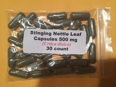 Stinging Nettle Leaf Capsules (Urtica dioica) 500 mg – 30 count