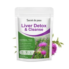 Liver Health Support Supplement – Liver Cleanse Detox & Repair 30 Days Detox Tea
