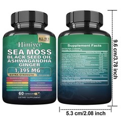 Sea Moss Capsule – Digestion, Immunity, Vitality, Metabolism