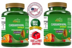 3 Cundeamor NOPAL MELÓN AMARGO herbaL Organically Grown Bitter Melon 360 CAPS