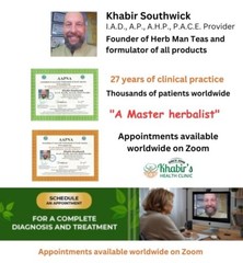 Khabir’s Tooth Powder Gently whitens teeth & removes plaque