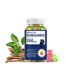 3 Pcs Ashwagandha Gummies Mixed Berry 60 Count Gummies RelaxationSupplement USA