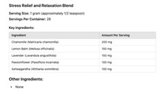 Stress Relief and Relaxation Blend – Calming Herbal Tea for Anxiety Sleep USA