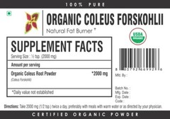 Coleus Forskohlii Powder Organic Forskolin POWERFUL Diet Weight Loss Fat Burner