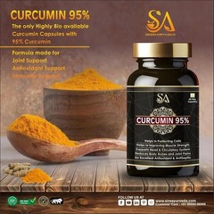 Sire Ayurveda Curcumin Capsules, 60 Capsules y429
