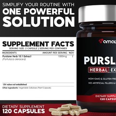 Purslane Extract 120 Capsules
