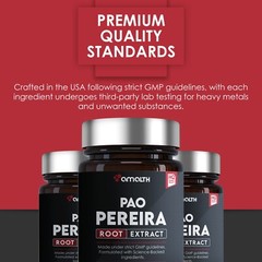 Pao Pereira Extract Geissospermum vellosii 20:1- Veg 120 Capsules
