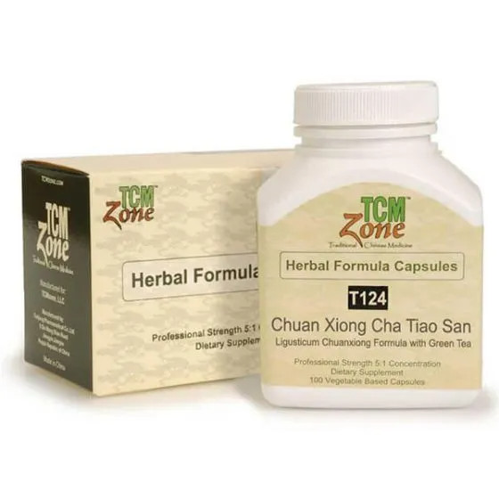 TCMzone Ligusticum Chuanxiong Formula with Green Tea – 42 Count Granule Packets