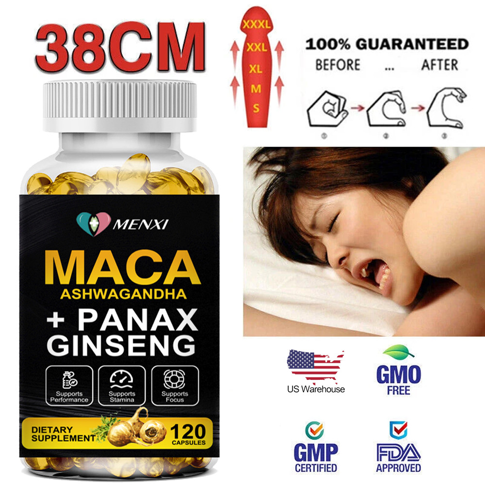 Maca Capsules – Antioxidant, boosts blood flow and immune system 120 Capsules