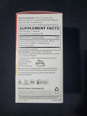Terry Naturally HRG80 Red Ginseng Energy – 30 Capsules – Energy Support Exp.9/27