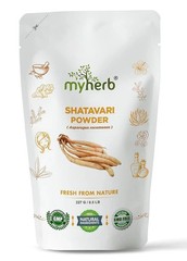 MYHERB Organic Shatavari Powder 227 g – Pack of 1 | Ayurvedic Vitality Support