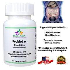 LACTOBACILLUS GASSERI, LACTOBACILLUS REUTERI, 120 Capsules, Intestinal Health.