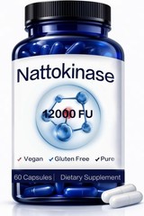Ultimate Nattokinase Supplement with 12,000 FU of Nattokinase (Max Strength),…