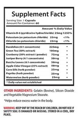 Raise Serotonin Level Capsules – Water Away Pills 700mg – Vitamin B6 1000 2B