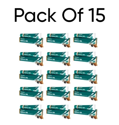 Himalaya HiOra-SG Gel Pack of 15 x10gm Each For mouth ulcer tooth FREE SHIP 2028