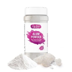 Fine Potassium Alum Powder 350g – DIY Face Packs, Toner, Pore Refining, Pickling