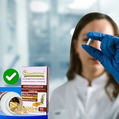 Best Ashwagandha 12300 mg with 5% Withanolides & Black Pepper-90ct Max Benefits