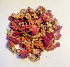 Red Rose Buds & Petals 1 Oz. Whole Flower USDA Certified Organic Rosa Centifolia