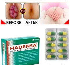Hadensa Ayurvedic 100 Pills Herbal Relief Hemorrhoids & Piles Exp 2028