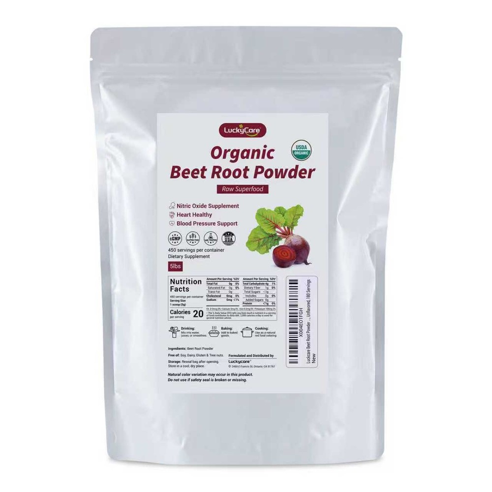 5/2/1 LBS Organic Beet Root Powder Raw Pure Beta Vulgaris Nitric Oxide Booste