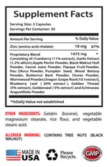 parasite cleanse for adults – ANTI-PARASITE – SPIRULINA COMBO 2B – papaya leaf e