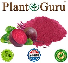 Red Beet Root Powder Beta Vulgaris Non-GMO Nitric Oxide Extract Super Food Juice