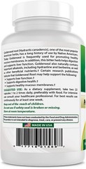 Best Naturals Goldenseal Root 570 mg 100 Capsules