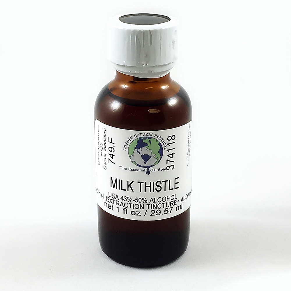 Milk Thistle Herbal Tincture, 1 oz – Premium Liver & Wellness Support Natural