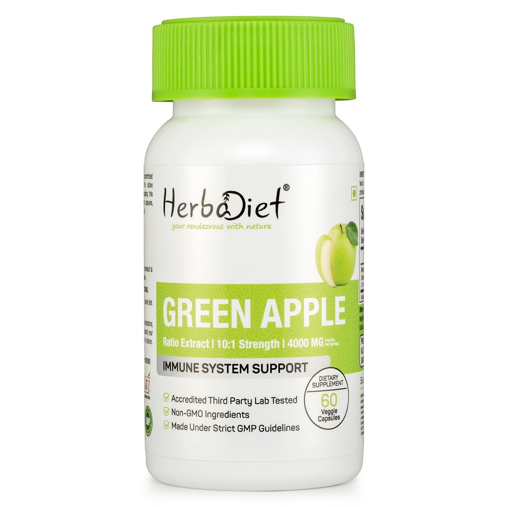 Green Apple Extract Capsules Phloretin Polyphenols Phloridzin Immune Support
