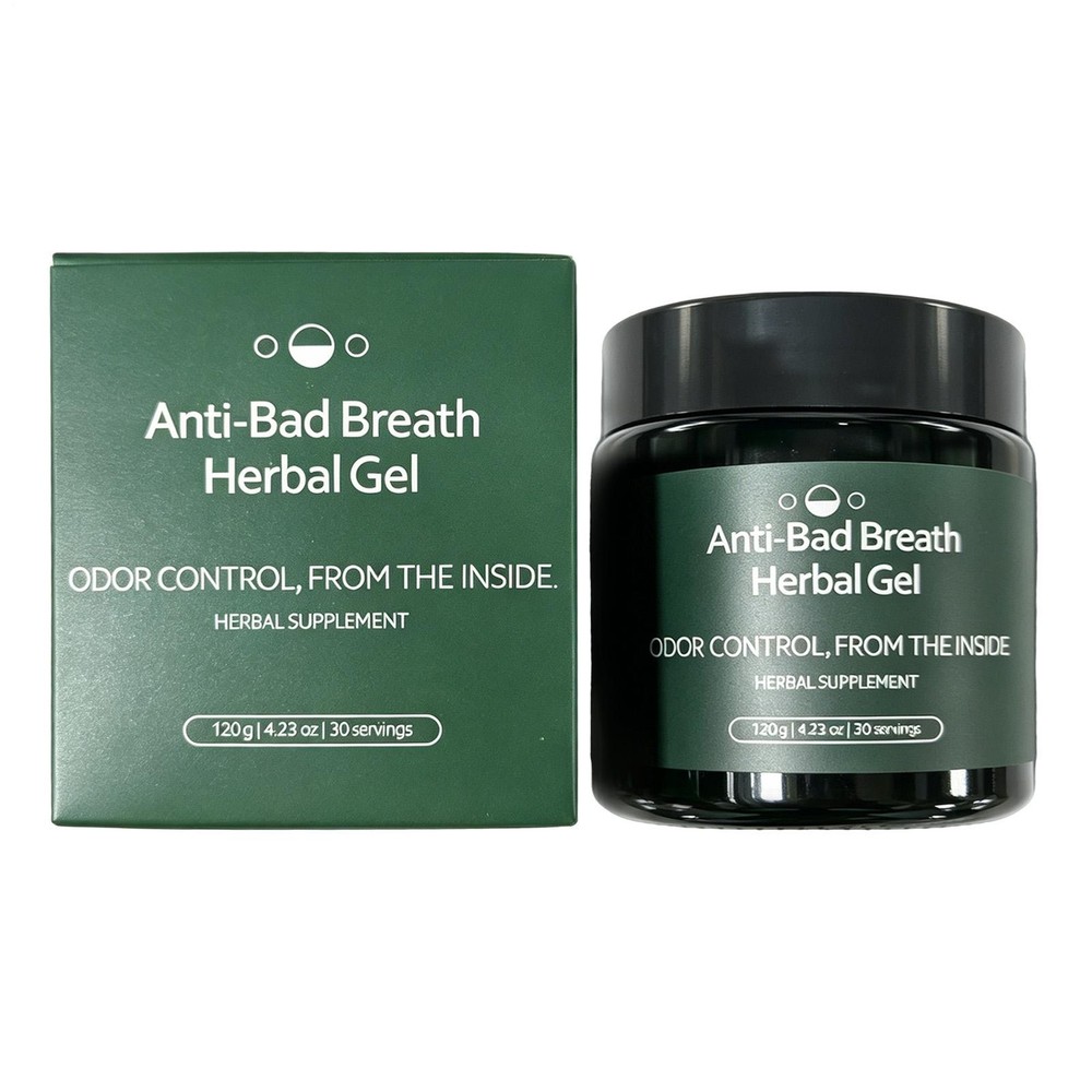 Anti-Bad Breath Herbal Gels Supplement 120g