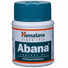 Pack of 4 X Himalaya ABANA 60 Tabs Reduces Cholesterol ( Total 240 Tablets)