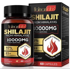 8Pack Pure Himalayan Shilajit, Soft Resin, Organic Extremely Potent, Fulvic Acid